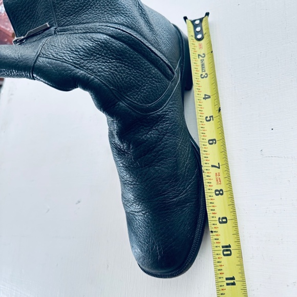 Cuadra man Dress Zipper Black Boots26.5 7.5 Leather - Picture 10 of 11